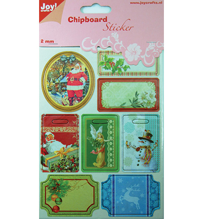 6013/1464 - Joy!Crafts - Chipboard Sticker, Noël
