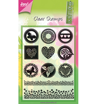 6410/0062 - Joy!Crafts - Stamp Round Neutral
