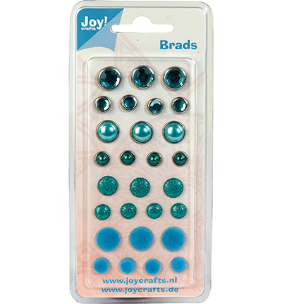 6030/0004 - Joy!Crafts - Brads Turquoise