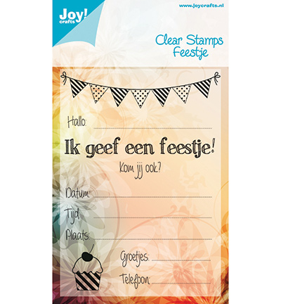 6410/0081 - Joy!Crafts - Kinderfest Einladung (NL)