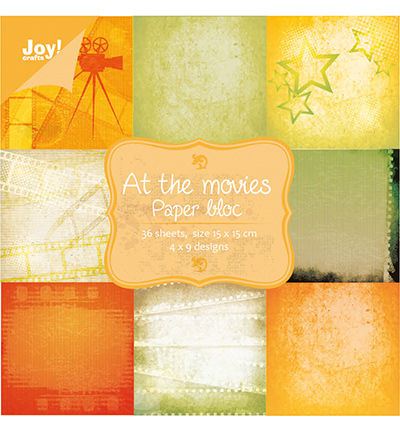 6011/0036 - Joy!Crafts - Papierblok At the movies