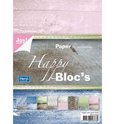 6011/0038 - Joy!Crafts - Bloc papier bois