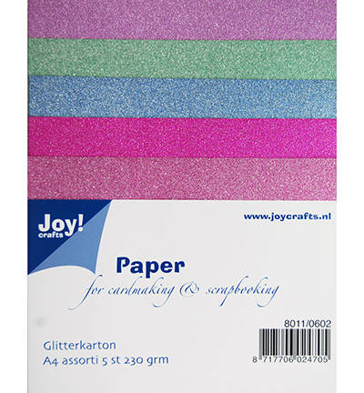 8011/0602 - Joy!Crafts - Glitterkarton Set 2