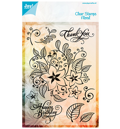 6410/0309 - Joy!Crafts - Floral Pattern