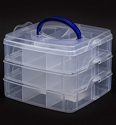 6200/0078 - Joy!Crafts - Storage box 3 layers with handle