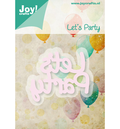 6002/0427 - Joy!Crafts - Tekst - lets party