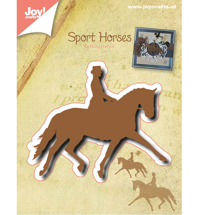 6002/0498 - Joy!Crafts - Pferd (Dressur)