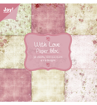 6011/0037 - Joy!Crafts - With Love Paper bloc