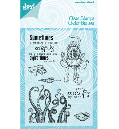 6410/0405 - Joy!Crafts - Soua la mer - pieuvre