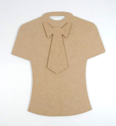 6200/0171 - Joy!Crafts - MDF t-shirt + cravate