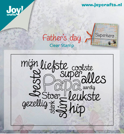 6410/0408 - Joy!Crafts - Teksten papa