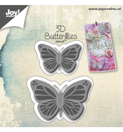 6002/0553 - Joy!Crafts - 2 Papillons