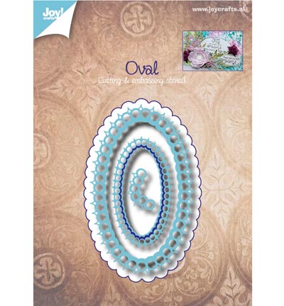 6002/0529 - Joy!Crafts - Oval graceful