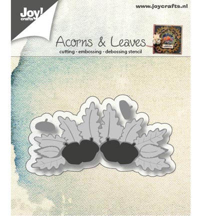 6002/0545 - Joy!Crafts - Autumn acorns & leaves (2D)