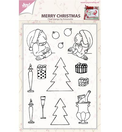 6410/0433 - Joy!Crafts - Merry xmas by antoinette