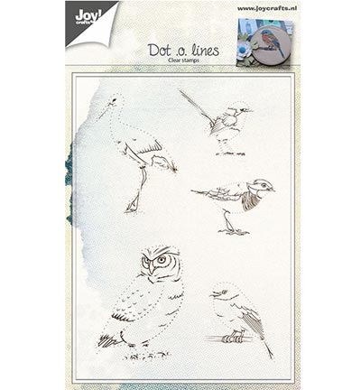 6410/0431 - Joy!Crafts - Oiseaux contours à tracer