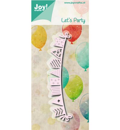 6002/0794 - Joy!Crafts - Lets party - Guirlande Fanions