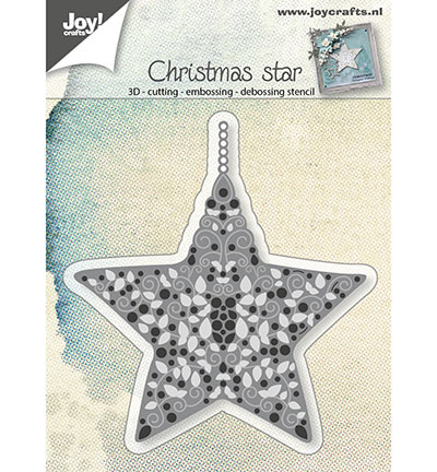 6002/0787 - Joy!Crafts - Star swirls en leafs