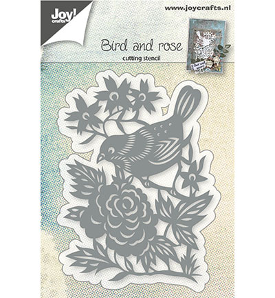 6002/0765 - Joy!Crafts - Oiseau avec rose