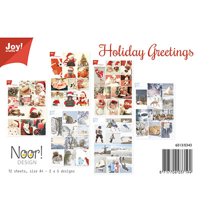6013/0343 - Joy!Crafts - Happy Holidays