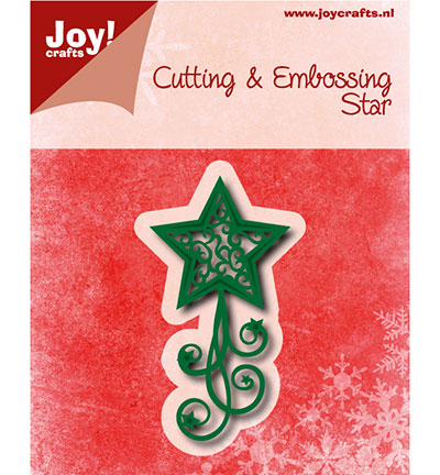 6002/0762 - Joy!Crafts - Etoile Noël avec swirls