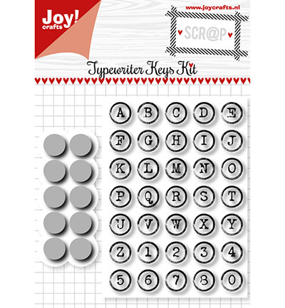 6004/0017 - Joy!Crafts - Alphabet/chiffres cadran