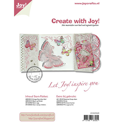 9100/0036 - Joy!Crafts - Paquet Joy - Papillon