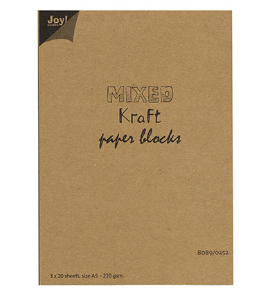 8089/0252 - Joy!Crafts - Mixed Kraft Paperbloc