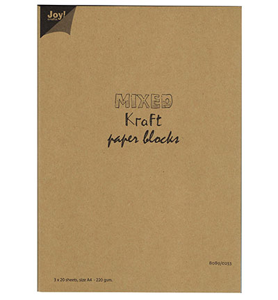 8089/0253 - Joy!Crafts - Mixed Kraft Paperbloc