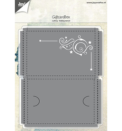 6002/0981 - Joy!Crafts - Giftcardbox met Swirl