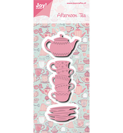 6002/0976 - Joy!Crafts - Afternoon tea Tassen + Teekanne