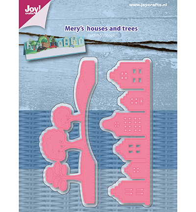 6002/0993 - Joy!Crafts - Merys Huizen en bomen