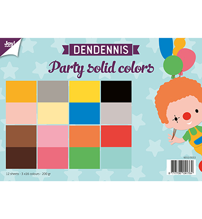 6011/0553 - Joy!Crafts - Dendennis Party solid colors