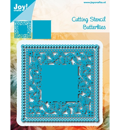 6002/0987 - Joy!Crafts - Carré papillon avec cadre