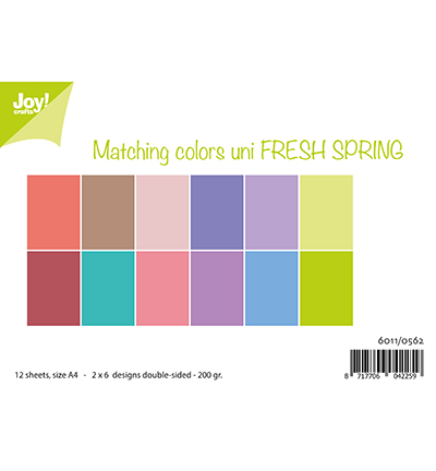 6011/0562 - Joy!Crafts - Matching Colors uni - Fresh Spring