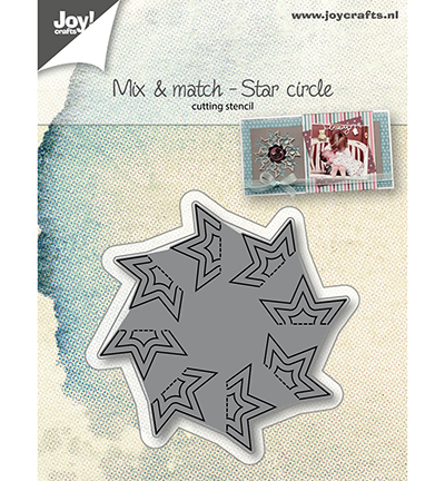 6002/1067 - Joy!Crafts - Mix & Match Star circle