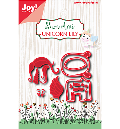 6002/1079 - Joy!Crafts - Cutting stencil -Mon Ami - Unicorn Lily