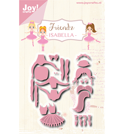 6002/1089 - Joy!Crafts - Cut-embosstencil - Friendz - Isabella