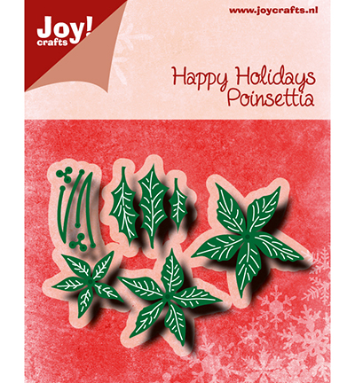6002/1048 - Joy!Crafts - Cut-embos stencil – HH – Poinsettia