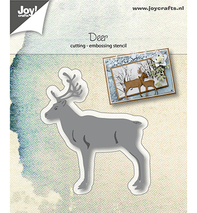 6002/1060 - Joy!Crafts - Cut-embosstencil - Deer