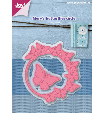 6002/1075 - Joy!Crafts - Snijstencils - Mery vlinder