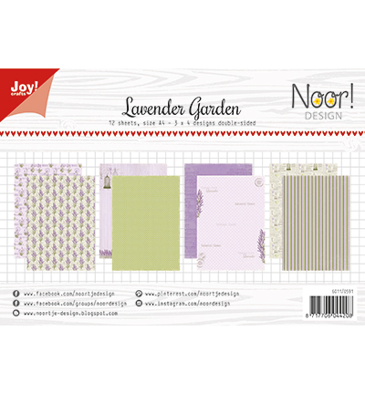 6011/0591 - Joy!Crafts - Paper set - Lavender Garden