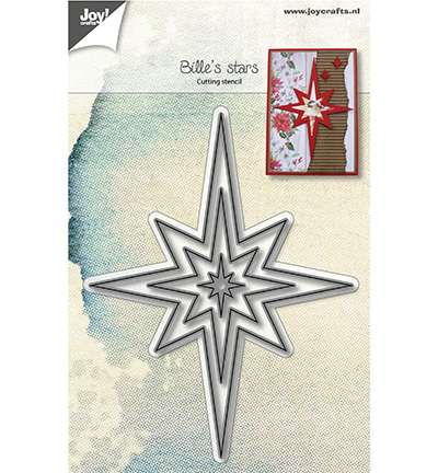 6002/1020 - Joy!Crafts - Cuttingstencils - Bille s Stars