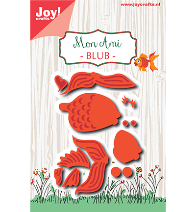 6002/1147 - Joy!Crafts - Cut-embosstencil - Mon Ami - Goldfish ………