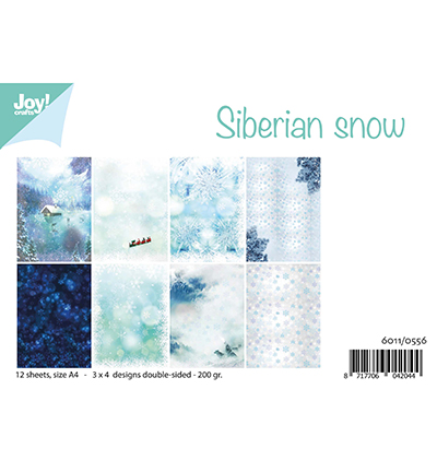 6011/0556 - Joy!Crafts - Papierset - Siberian Snow
