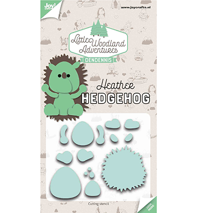 6002/3124 - Joy!Crafts - Cuttingstencils - LWA - Heather Hedgehog
