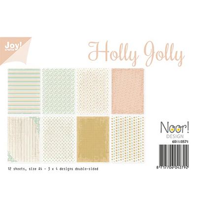 6011/0571 - Joy!Crafts - Paperset - Holly Jolly