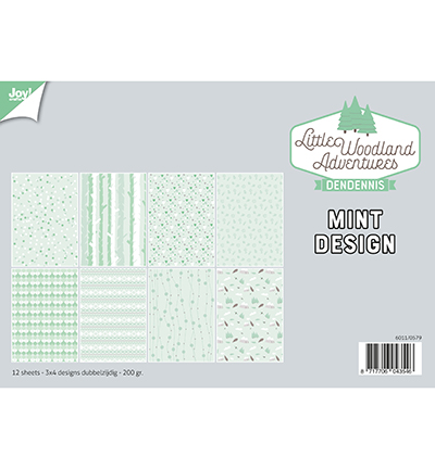 6011/0579 - Joy!Crafts - Set papier - LWA - Design Mint