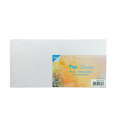 8001/0030 - Joy!Crafts - Card and Envelopes White