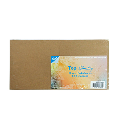 8001/0034 - Joy!Crafts - Card and Envelopes Kraft